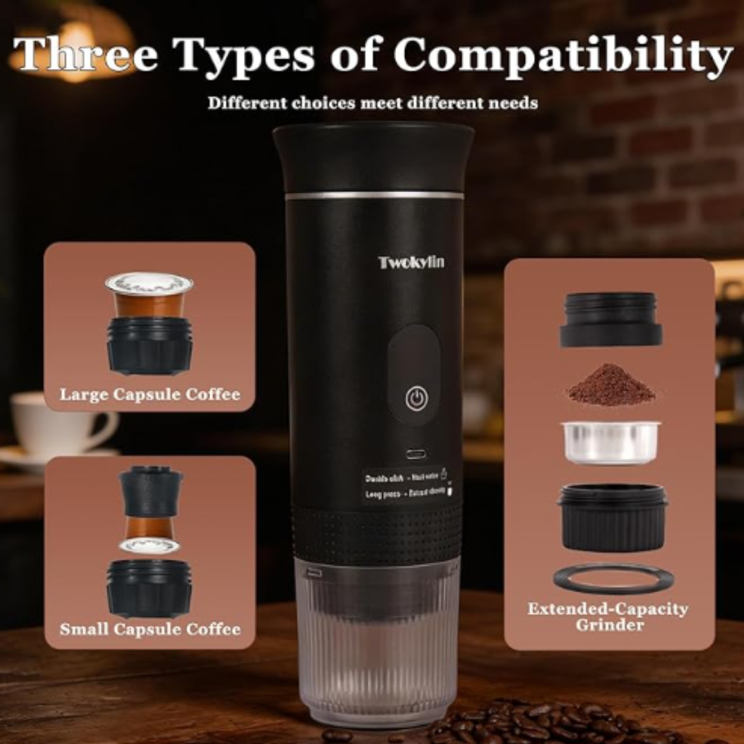 3-in-1 Portable Espresso Maker